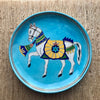 Handcrafted Rajasthani Round Pottery Plate