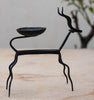 Hand Crafted Metal Deer Tealight Candle Holder