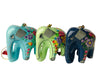 Hand Painted Paper Mache Decorative Hanging Elephants
