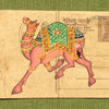 Vintage Postcard Painting-Tan Camel