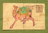 Vintage Postcard Painting-Tan Camel