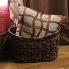 Rope Design Silk Pillow Cover