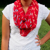 Women's Boho Chic Lightweight Tie-Dye Scarf