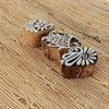 Hand Carved Wooden Printing Stamps