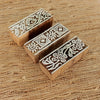 Hand Carved Wooden Printing Stamps