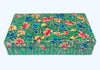 Rectangular Floral Jewelry and Trinket Box