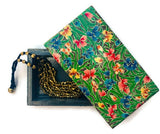 Rectangular Floral Jewelry and Trinket Box