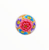 Hand Painted Floral Wooden Cabinet Knobs